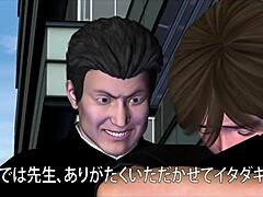 Bound hentai teacher Yuna in steamy home visit