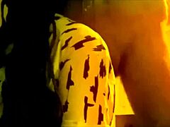 Claudia calls me in the bathroom, the slut starts sucking, and ends with cum in her ass