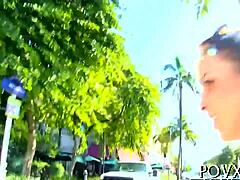 hey, check out krystal banks sucking cock with her perfect body