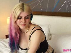 Wow, little trap returns for hot tgirl action at Tgirls XXX!