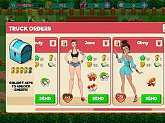 nutaku booty farm hentai game part 14 with milf flashing in fantasy ranch