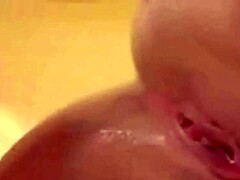 uhh, strap made me squirt so hard... oops!