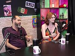 Teen in sheer red lingerie for cuckold fetish