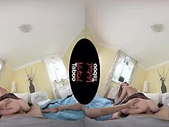 Virtual Taboo Blonde Sucks and Fucks for Homework