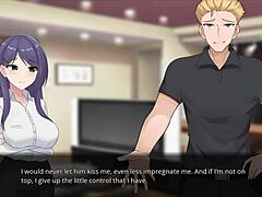 anime sex scenes break the promise with missionary and cuckold 😳