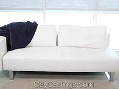 in the gay castings meeting, the agent fucks colten casey hard with anal and blowjob