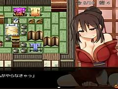 Kunoichi Peony Gameplay - Virgin Fight with Intense Groping