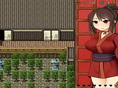 Kunoichi Peony Gameplay - Virgin Fight with Intense Groping