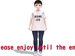 anime girl leo tries mixed bath in secret hot spring