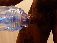 I masturbae with fleshlight and cum hard