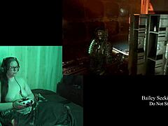 Naked BBW Plays Deadspace Part 9