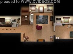 ebony girl stays with shaved pussy