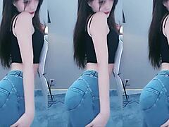 Chinese Girl Dances With Vibrator On Horny Pussy!