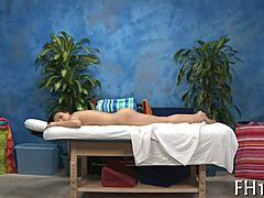 Ravishing Babe Enjoys Detailed Massage Session With Relaxation Techniques