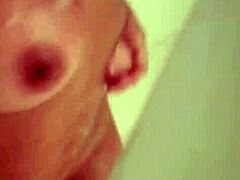 i watch diamond get wet and wild in the shower with her nude body.