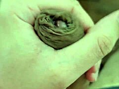 Young Brazilian twink jerks off and finishes with a hot release.