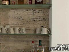 jailhouse threesome with anal, blowjob, and assfucking in pov