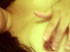 This hot babe moans loud during intense solo play - part 1