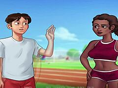 Summertimesaga - Milf Gives Stress Relief Handjob E4 75