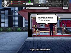 Curvy hentai babe in outfit gets huge cumshot