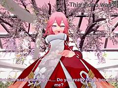 yae miko having sex in genshin impact