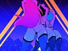 Pornstar Dances In Panties, Showing Big Tits And Ass