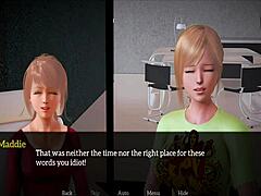 Blonde 3D Cartoon Babe Dominates in Erotic Anime Scene