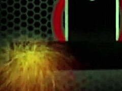 Vicky Vette Fingers Cunt in Latex Dress