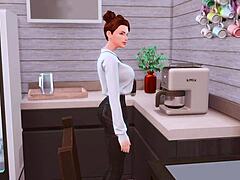 Futanari Boss Seduces Secretary Deeply