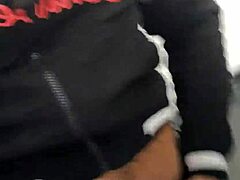 Safadeza in Gym Bathroom with Sheer Full Adrenaline Machos 😏