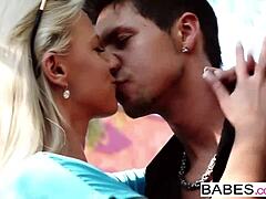 Blonde Teen Babe In Glasses Takes Skinny Ass Pounding From Nerd Cock