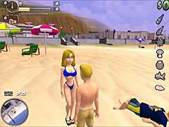 Whore And Wife In Bonetown Vacation With 3some