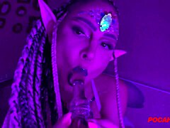 Young Pocahontas Moans In Anal Assfucking With Dildo