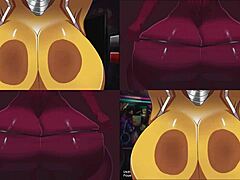 Foxy ass and chica boobs in anime.