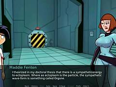 Having Fun in Shower at Amity Park