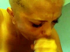 Jillian couldn’t resist sucking a huge cock, diving deep into homemade amateur action with her Latina flair.