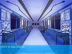 she gropes big tits in arcade game