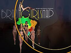 Brazillian beauty showcases her body and skills in arousing interview and sexual encounter