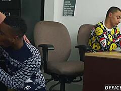 cute light skinned straight boy with big dick gets gay with a very homosexual guy