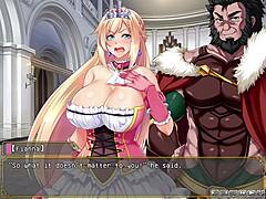 Queen in anime game with english subtitles.