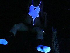 Carrie Blacklight Main Event Under Black Lights