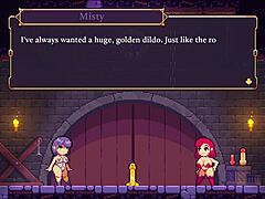 Misty's bondable hentai adventure with Scarlet and her friends