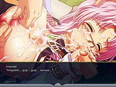 Kyonyuu fantasy emeralia h-scene 2 english threesome