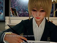 my bully turned into my lover in this anime game episode 64