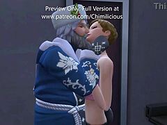 santa fucks a naughty girl bent over doggystyle