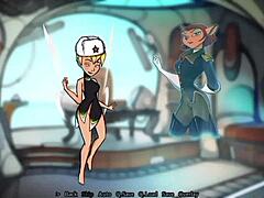 Lesbian Hentai Game with Small Tits Tinkerbell.