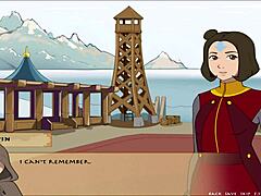 Four Elements Trainer Book 5 Slave Part 8 with Korra Oppai Action!