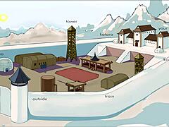 Four Elements Trainer Book 5 Slave Part 8 with Korra Oppai Action!