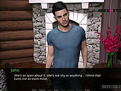 John bangs Lizzie in both holes at Dusklight Manor