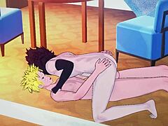 Naruto and Sasuke hentai sex, blowjobs, and cumshots 😈